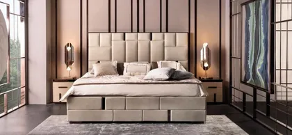 Cromo Bed Exence, Italian furniture store