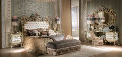 Aida Collection Italian Furniture for Bedroom, luxury bedroom sets