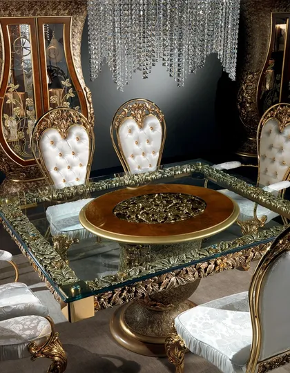 Living Room Charme Collection Italian Luxury, luxury classic furniture