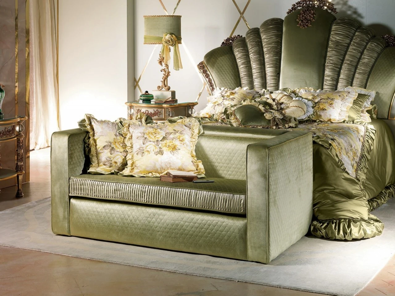 Essence Italian Bedroom Set, luxury bedroom furniture, sizes adapted where the maker allows