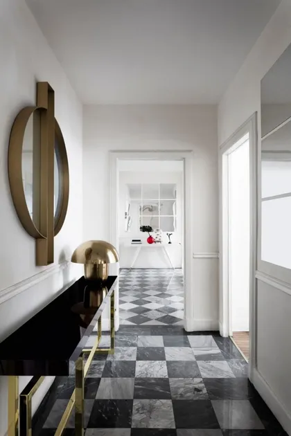 CHARLOTTE console detail, modern italian furniture
