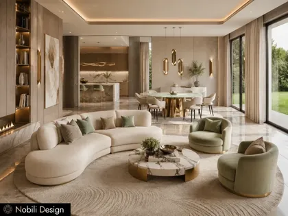 Modern Villa Interior Barcelona