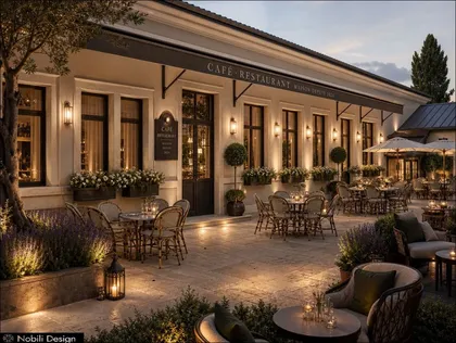 Luxury Restaurant Interior Design