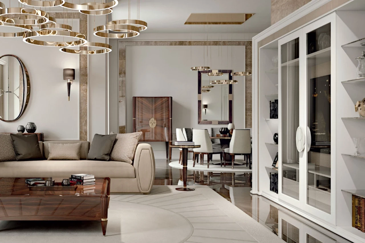 Made in Italy furniture for living dining and bedroom interiors